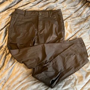 Mens 32x32 charcoal Birddogs chinos